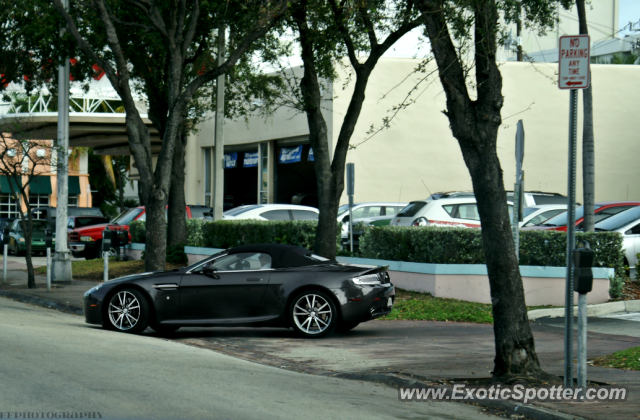 Aston Martin Vantage spotted in Miami, Florida