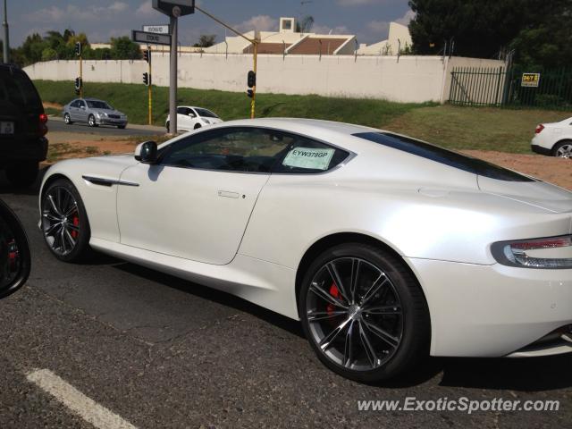 Aston Martin Virage spotted in Johannesburg, South Africa