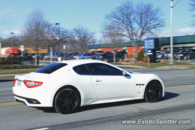 Maserati GranTurismo spotted in Albany, New York