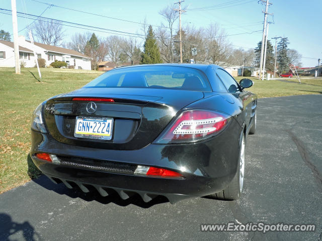 Mercedes SLR spotted in York, Pennsylvania