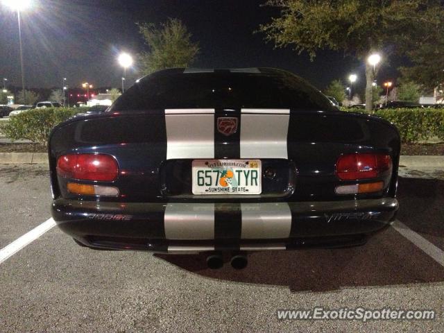 Dodge Viper spotted in Jacksonville, Florida