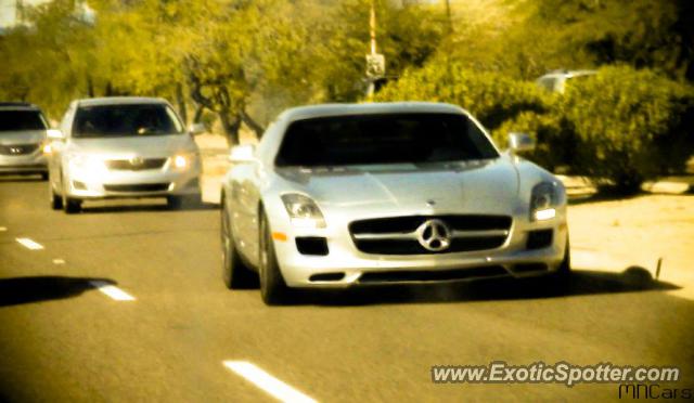 Mercedes SLS AMG spotted in Scottsdale, Arizona