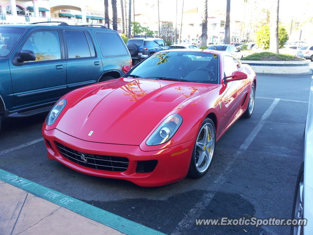 Ferrari 599GTB spotted in San Gabriel, California