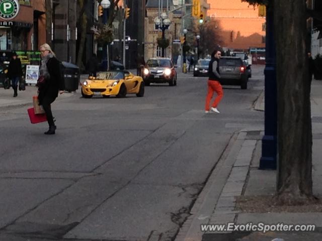 Lotus Elise spotted in Toronto, Canada