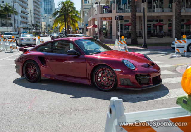 Porsche 911 Turbo spotted in Miami, Florida