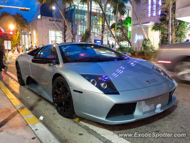 Lamborghini Murcielago spotted in Miami, Florida