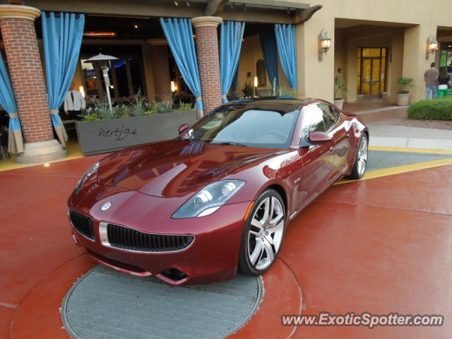 Fisker Karma spotted in Scottsdale, Arizona