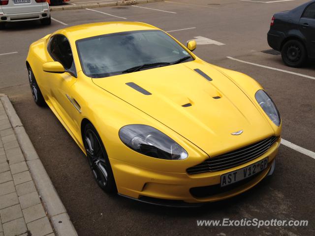 Aston Martin DBS spotted in Pretoria, South Africa