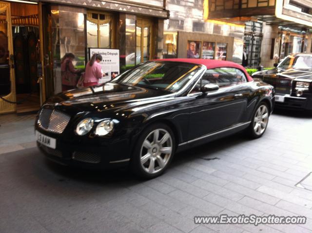 Bentley Continental spotted in London, United Kingdom