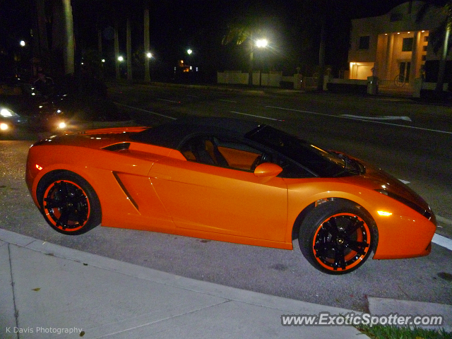 Lamborghini Gallardo spotted in Boca Raton, Florida