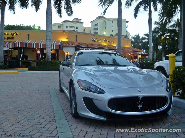 Maserati GranTurismo spotted in Boca Raton, Florida