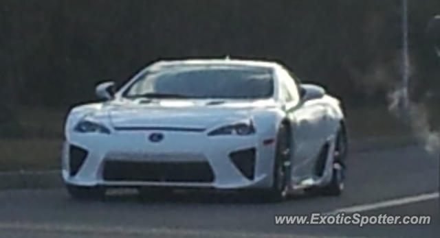 Lexus LFA spotted in Parsippany, United States