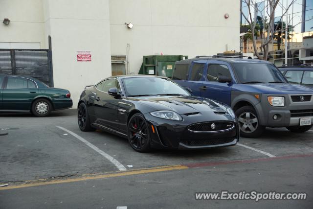 Jaguar XKR-S spotted in Beverly Hills, California