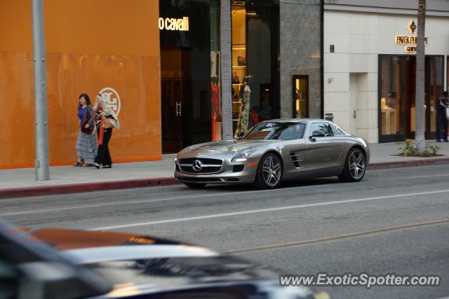 Mercedes SLS AMG spotted in Beverly Hills, California