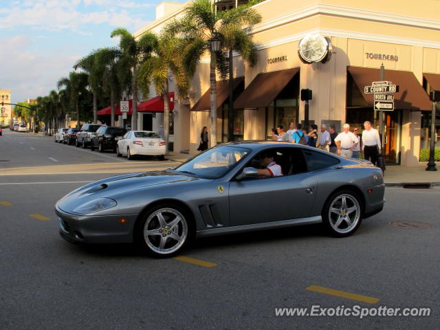 Ferrari 575M spotted in Palm Beach, Florida