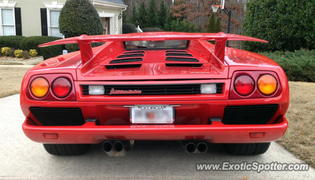Lamborghini Diablo spotted in Alpharetta, Georgia