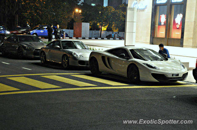Mclaren MP4-12C spotted in KLCC Twin Tower, Malaysia