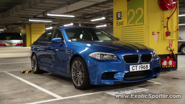 BMW M5 spotted in Hong Kong, China