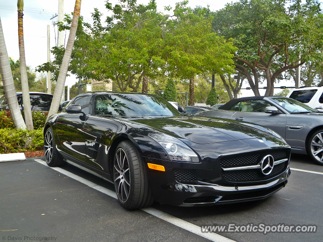 Mercedes SLS AMG spotted in Boca Raton, Florida