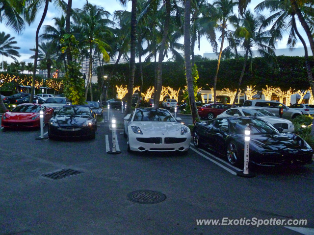 Fisker Karma spotted in Bal Harbour, Florida