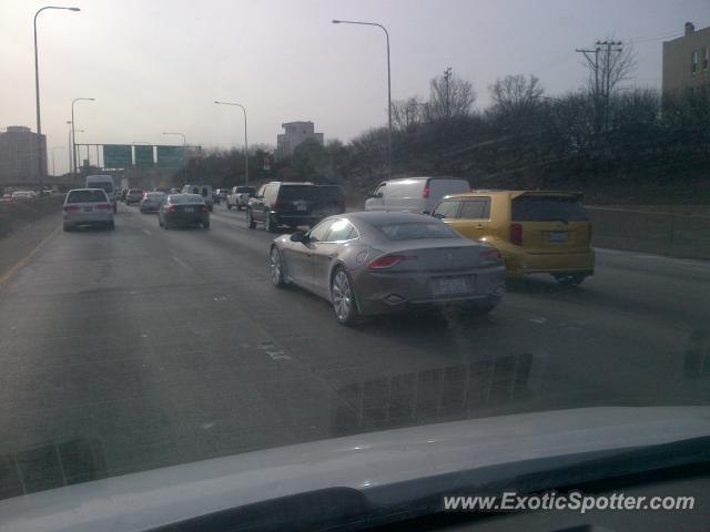 Fisker Karma spotted in Chicago, Illinois