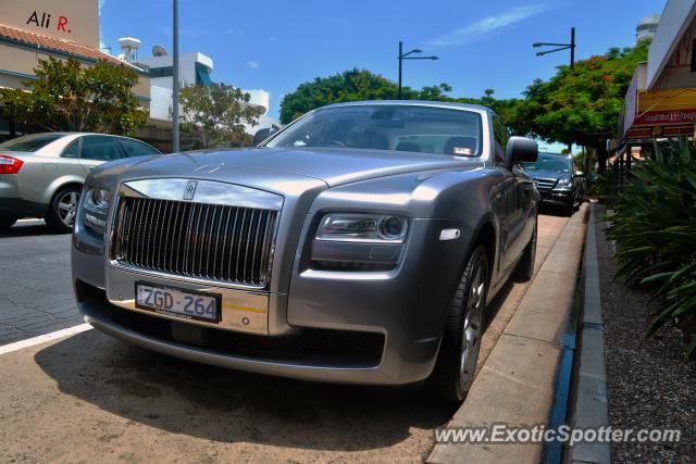 Rolls Royce Ghost spotted in Brisbane, Australia