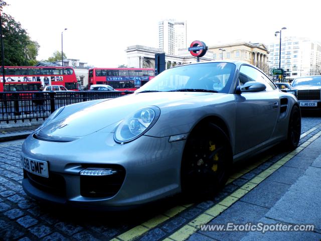 Porsche 911 GT2 spotted in London, United Kingdom