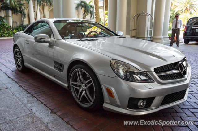 Mercedes SL 65 AMG spotted in Palm Beach, Florida
