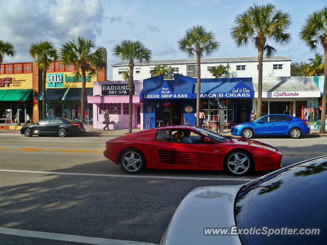 Ferrari Testarossa spotted in Fort Lauderdale, Florida