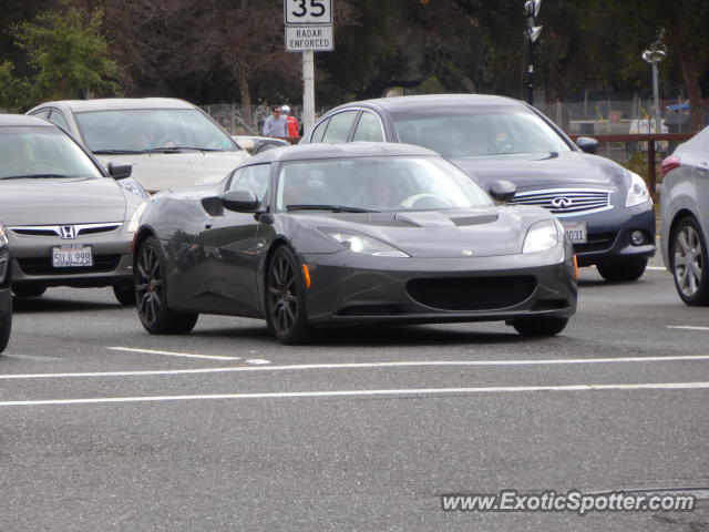 Lotus Evora spotted in Palo Alto, California