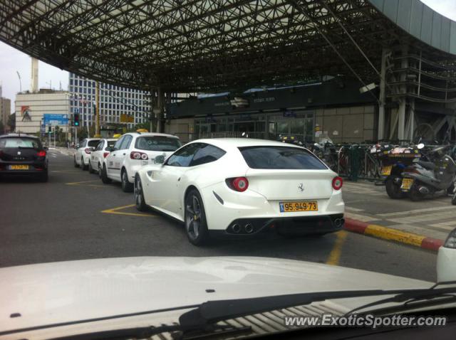 Ferrari FF spotted in Tel aviv, Israel