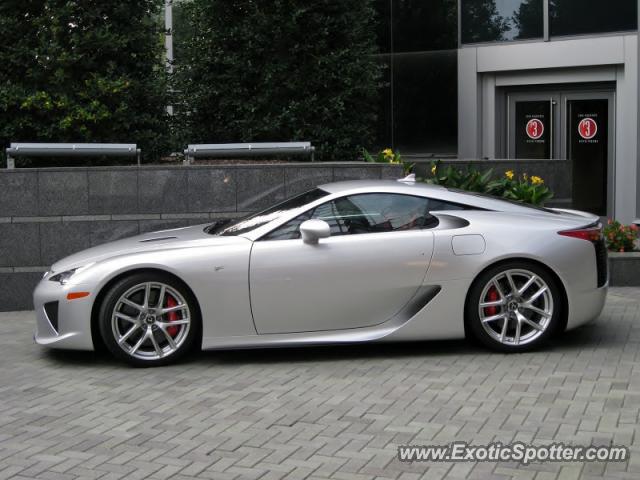 Lexus LFA spotted in Atlanta, Georgia
