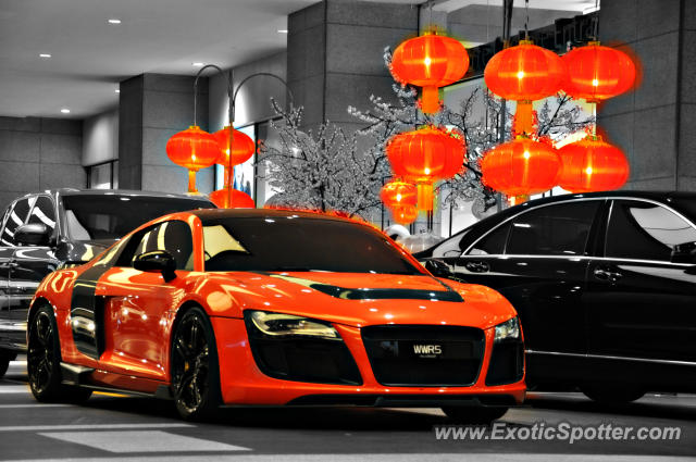 Audi R8 spotted in Bukit Bintang KL, Malaysia