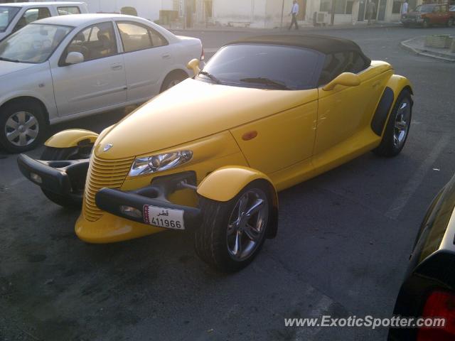 Plymouth Prowler spotted in Doha, Qatar