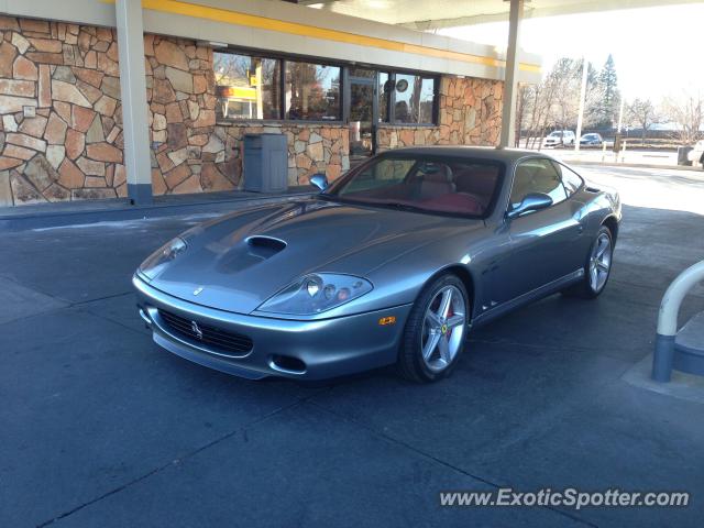 Ferrari 575M spotted in Cherry hills, Colorado