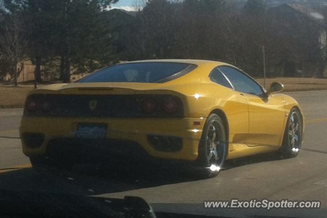 Ferrari 360 Modena spotted in Highlands Ranch, Colorado