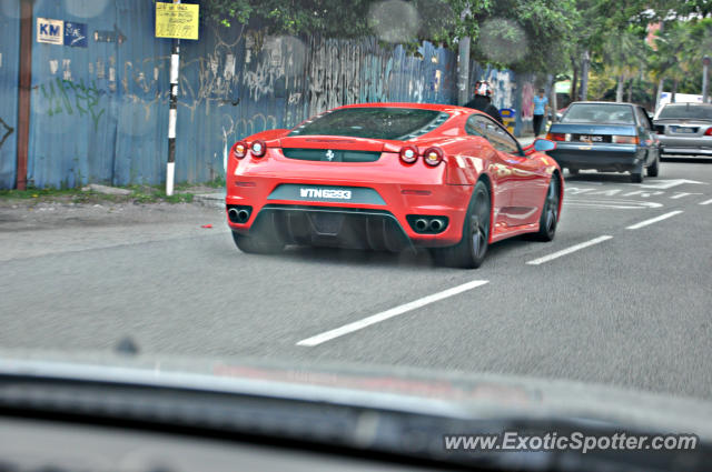 Ferrari F430 spotted in Bukit Bintang KL, Malaysia