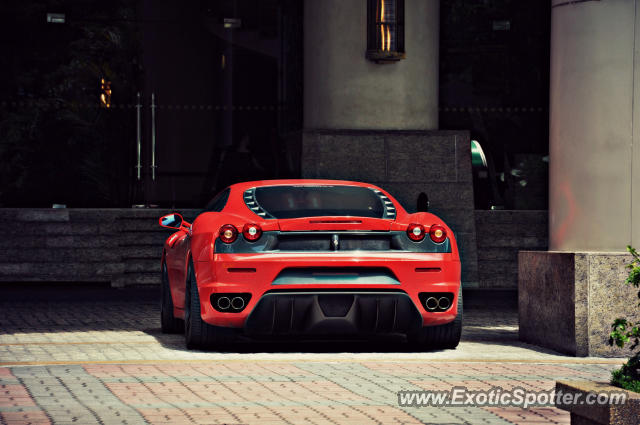 Ferrari F430 spotted in Bukit Bintang KL, Malaysia