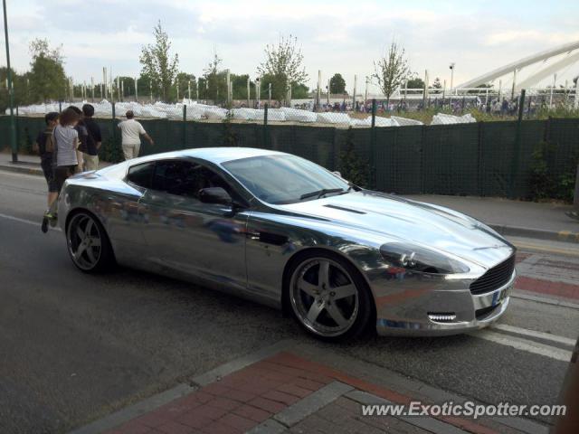 Aston Martin DB9 spotted in London, United Kingdom