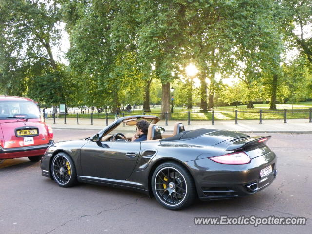 Porsche 911 Turbo spotted in London, United Kingdom