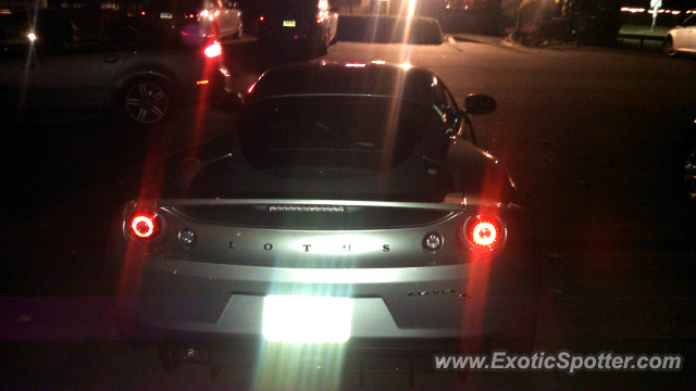 Lotus Evora spotted in Danbury, Connecticut