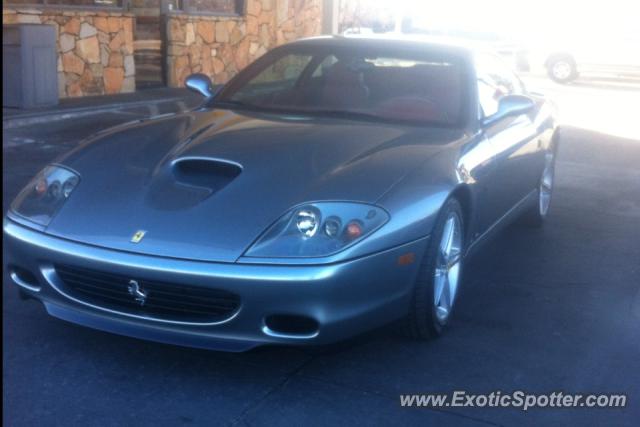 Ferrari 575M spotted in Highlands Ranch, Colorado