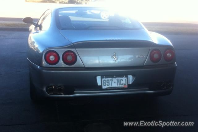 Ferrari 575M spotted in Highlands Ranch, Colorado