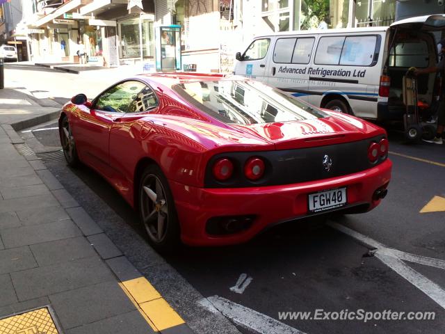 Ferrari 360 Modena spotted in Auckland, New Zealand