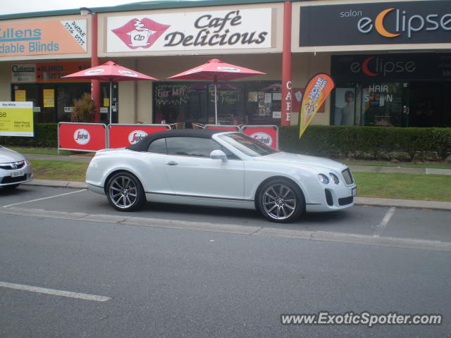 Bentley Continental spotted in Oxenford, Gold C, Australia