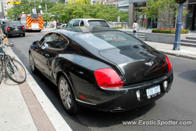 Bentley Continental spotted in Toronto, ON, Canada