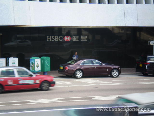 Rolls Royce Ghost spotted in Hong Kong, China