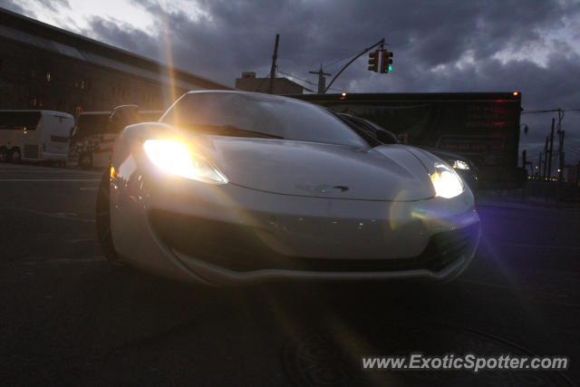 Mclaren MP4-12C spotted in New York, New York