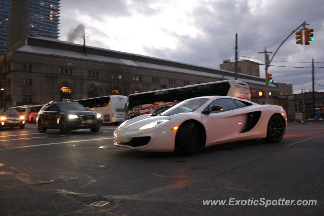 Mclaren MP4-12C spotted in New York, New York