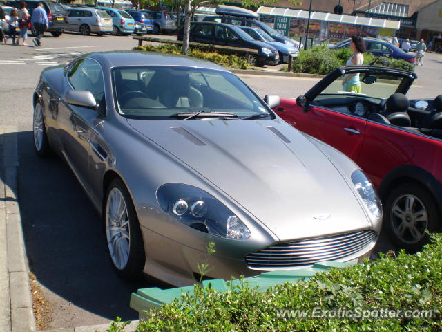 Aston Martin DB9 spotted in Wincanton, United Kingdom